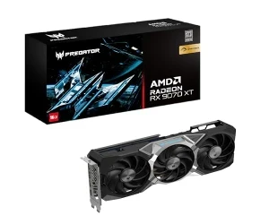 Acer AMD Radeon RX 9070 XT 16 GB GDDR6 Predator OC
