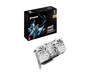 Acer AMD Radeon RX 9070 XT 16 GB GDDR6 Predator OC White