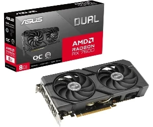 Asus AMD Radeon RX 7600 8 GB GDDR6