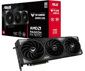 Asus AMD Radeon RX 9070 16 GB GDDR6 TUF Gaming OC