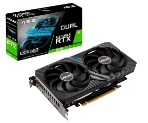 Asus GeForce RTX 3060 12 GB GDDR6 Dual
