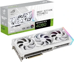 ASUS GeForce RTX 4080 16GB GDDR6 ROG Strix Gaming OC White
