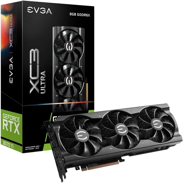 EVGA GeForce RTX 3070 Ti 8 GB GDDR6 XC3 Ultra