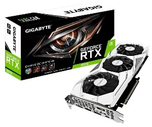 Gigabyte GeForce RTX 2070 8 GB GDDR6 Gaming OC White