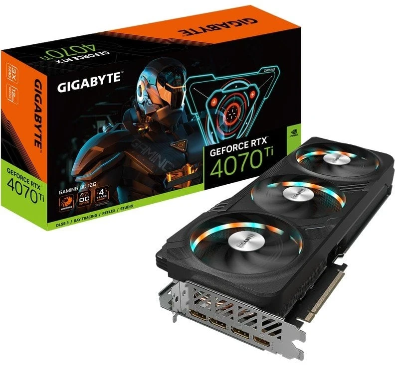 Gigabyte GeForce RTX 4070 Ti GDDR6 Gaming OC