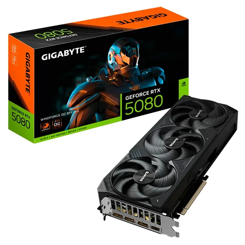 Gigabyte GeForce RTX 5080 16 GB GDDR7 Windforce OC SFF