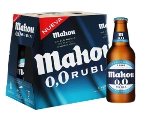 Mahou 0,0 Rubia Sin Alcohol