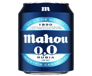 Imagen de Mahou 0,0 Rubia Sin Alcohol