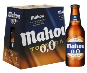 Mahou 0,0 Sin Alcohol Tostada