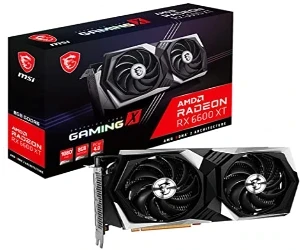 MSI AMD Radeon RX 6600 XT 8 GB GDDR6