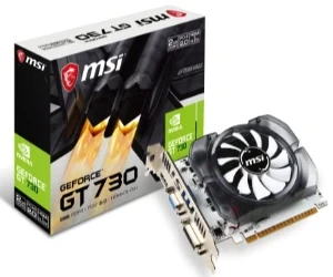 MSI GeForce GT 730 2 GB GDDR3
