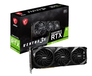MSI GeForce RTX 3070 Ti 8 GB GDDR6 Ventus 3x OC