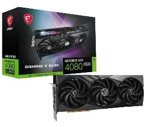 MSI GeForce RTX 4080 Super 16 GB GDDR6 Gaming X Slim