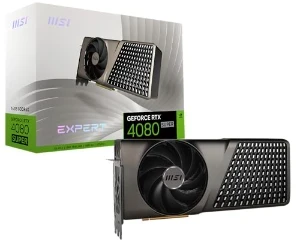 MSI GeForce RTX 4080 Super 16 GB GDDR6 Expert