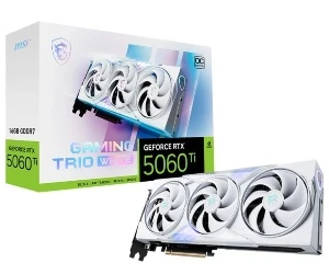 MSI GeForce RTX 5060 Ti GDDR7 Gaming Trio OC White