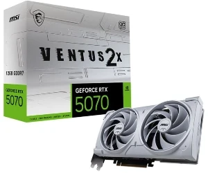 MSI GeForce RTX 5070 12 GB GDDR7 Ventus 2x OC White