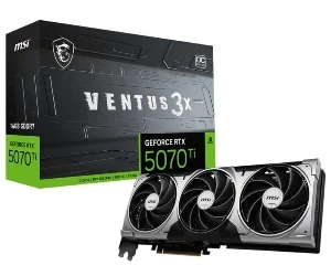 MSI GeForce RTX 5070 Ti 16 GB GDDR7 Ventus 3x OC