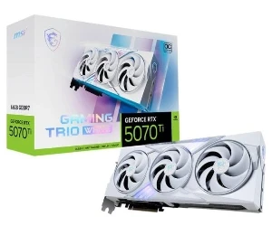 MSI GeForce RTX 5070 Ti 16 GB GDDR7 Gaming Trio OC White