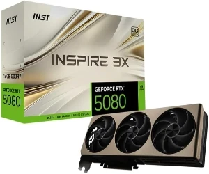 MSI GeForce RTX 5080 16 GB GDDR7 Inspire 3X OC