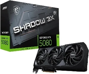 MSI GeForce RTX 5080 16 GB GDDR7 Shadow 3x OC