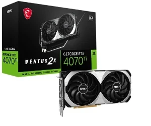 MSI GeForce RTX 4070 Ti 12 GB GDDR6 Ventus 2x oc