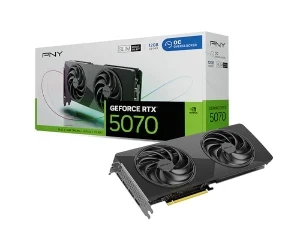 PNY GeForce RTX 5070 12 GB GDDR7 Dual Fan OC