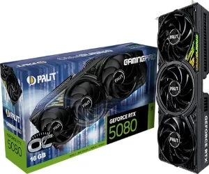 Palit GeForce RTX 5080 16 GB GDDR7 GamingPro OC