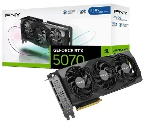 PNY GeForce RTX 5070 12 GB GDDR7 Triple Fan OC