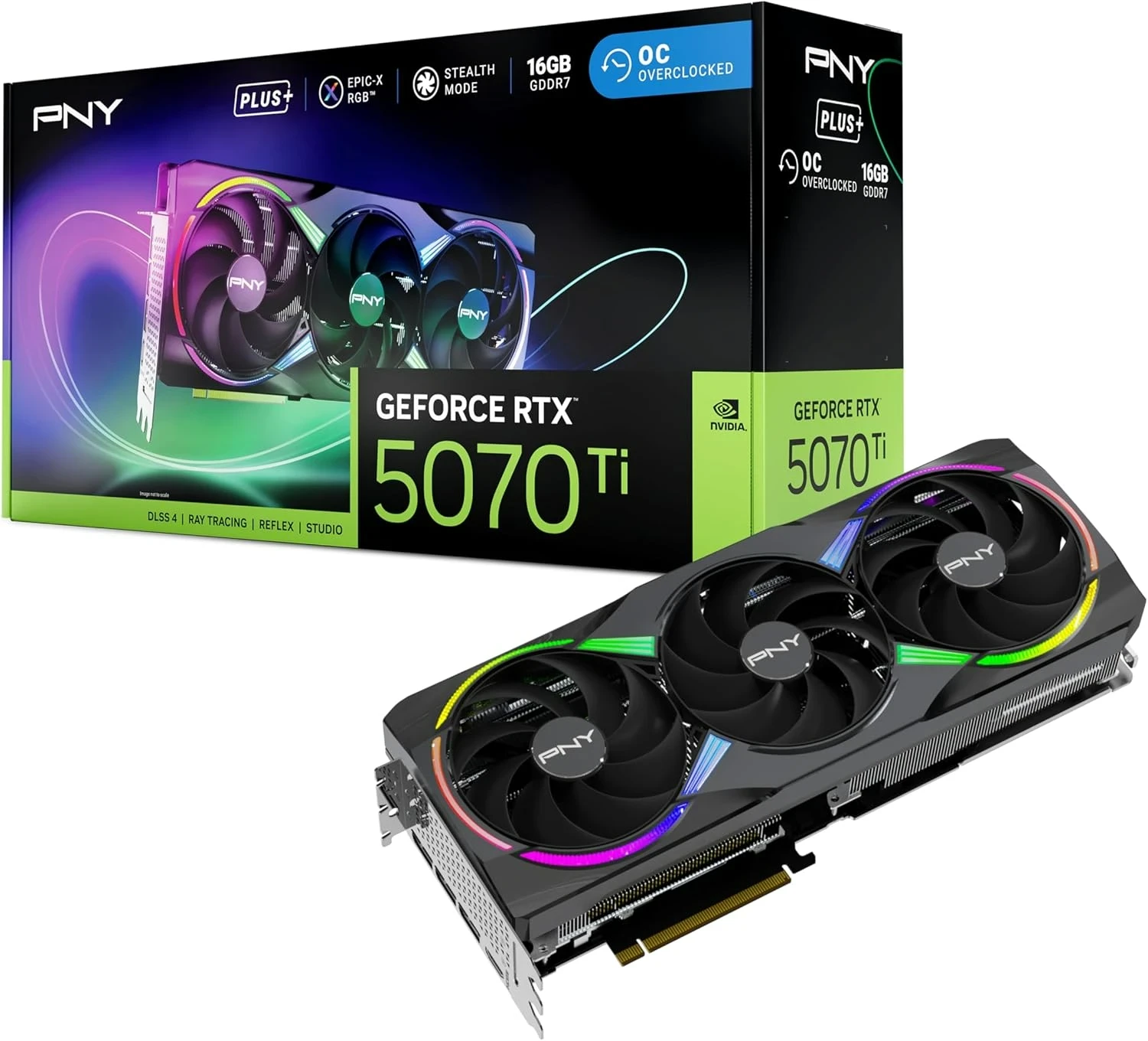 PNY GeForce RTX 5070 Ti 16 GB GDDR7