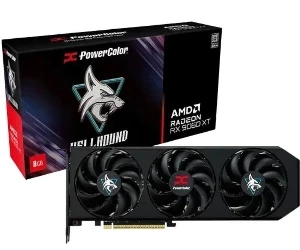 PowerColor AMD Radeon RX 9060 XT GDDR6 Hellhound