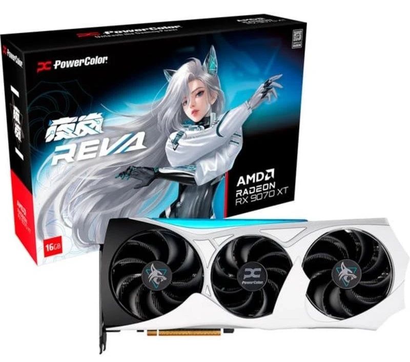 PowerColor AMD Radeon RX 9070 XT 16 GB GDDR6 Hellhound Reva