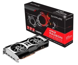 Sapphire AMD Radeon RX 6700 XT 12 GB GDDR6 Gaming