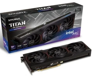 Sparkle Intel Arc A580 GDDR6 Titan Nox OC
