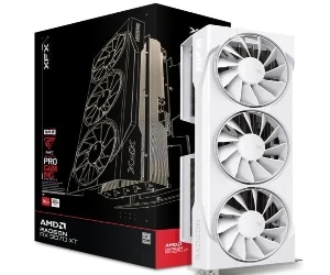 XFX AMD Radeon 9070 XT 16 GB GDDR6 Swift White