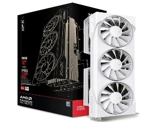 XFX AMD Radeon RX 9070 16 GB GDDR6 Swift OC White