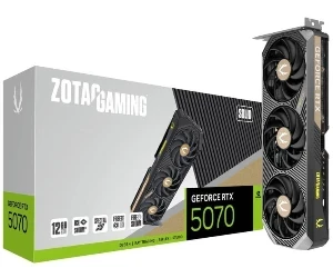 Zotac Gaming GeForce RTX 5070 12 GB GDDR7 Solid