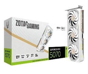 Zotac Gaming GeForce RTX 5070 12 GB GDDR7 AMP White