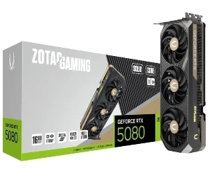 Zotac Gaming GeForce RTX 5080 16 GB GDDR7 Solic Core OC