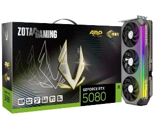 Zotac Gaming GeForce RTX 5080 16 GB GDDR7 AMP Extreme INFINITY